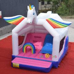 Rainbow Unicorn with inner slide
