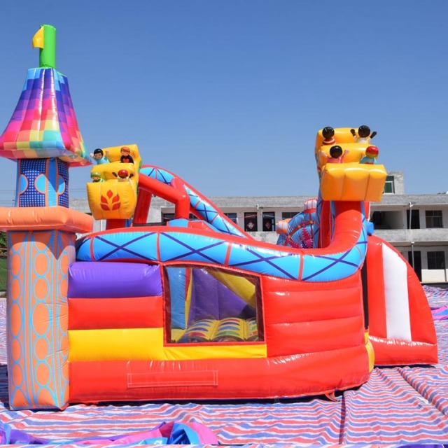 Ferris Wheel Inflatable bouncer playland