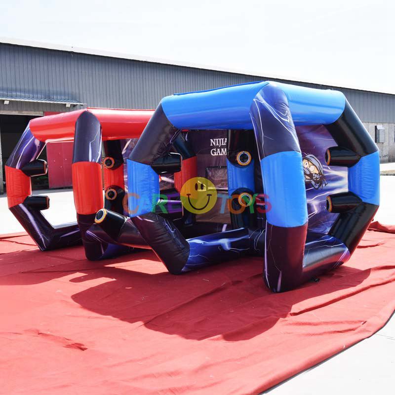 ninja theme inflatable IPS game