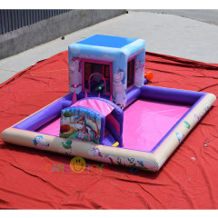Custom Bouncy castle with ball pit for toddlers