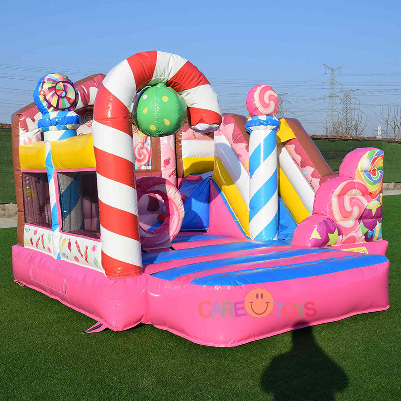Sweet Candy Land Inflatable Play Center For Kids