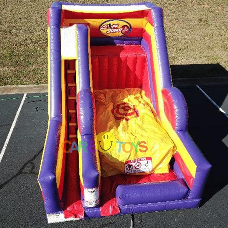 Cliff jump inflatable game