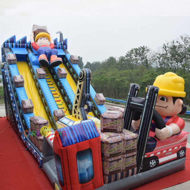 Giant Tom Builder Inflatable slide