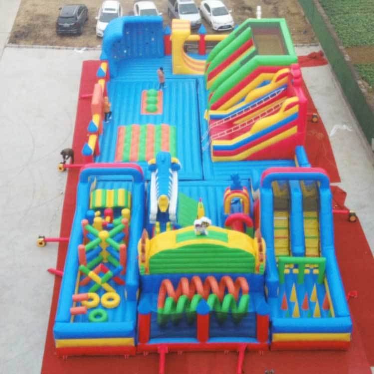 28x12m children play games inflatable world