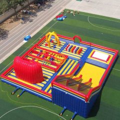 20x20m indoor inflatable trampoline park
