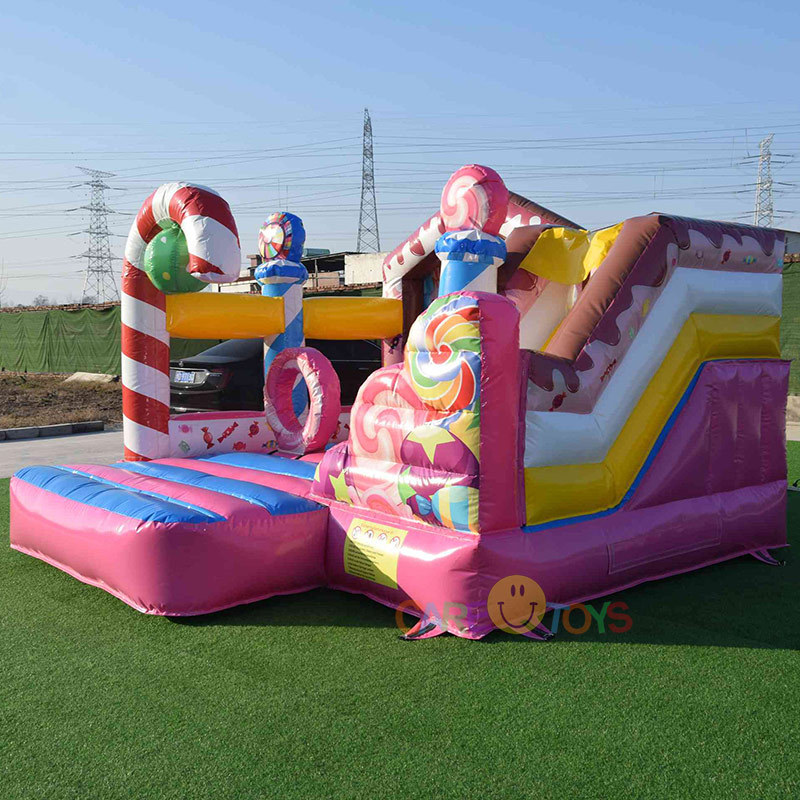 Sweet Candy Land Inflatable Play Center For Kids