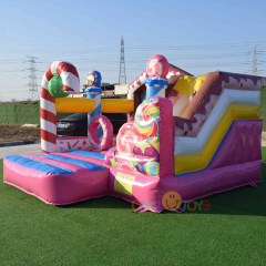 Sweet Candy Land Inflatable Play Center For Kids