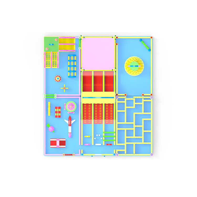 20*18m inflatable play game park