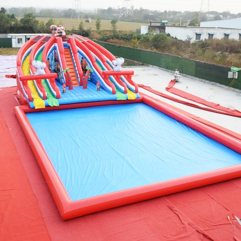 Ice Age Theme Large Inflatable Pool Water park