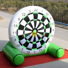 5m tall inflatable soccer dartboard