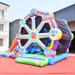 Ferris Wheel Inflatable Bouncer with pool water slide