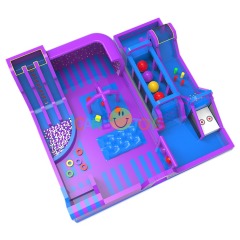 new design 19x18m inflatable park