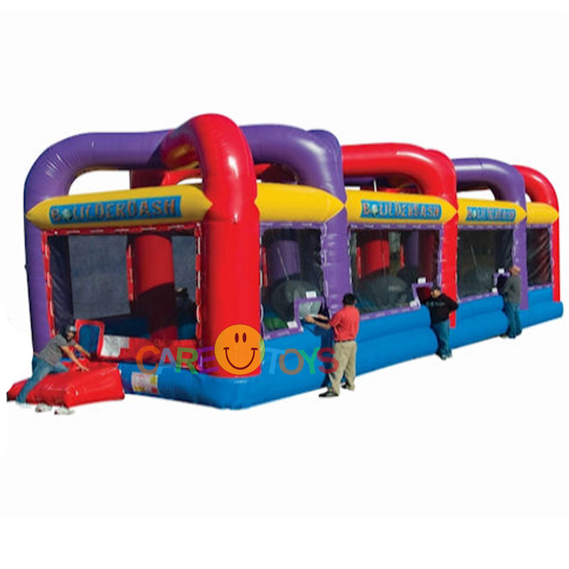 Inflatable Boulder Dash Game