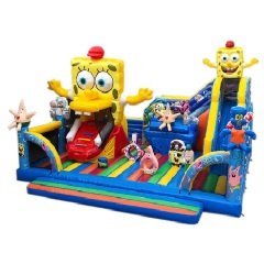 Large Sponge Bob Inflatable playground
