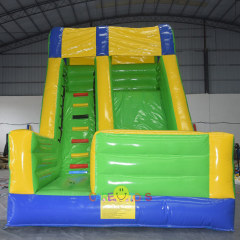 custom green yellow blue slide