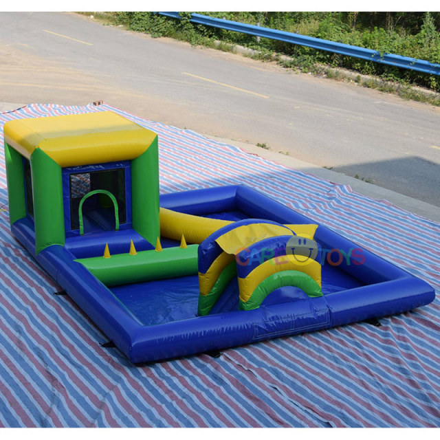 Custom Bouncy castle with ball pit for toddlers
