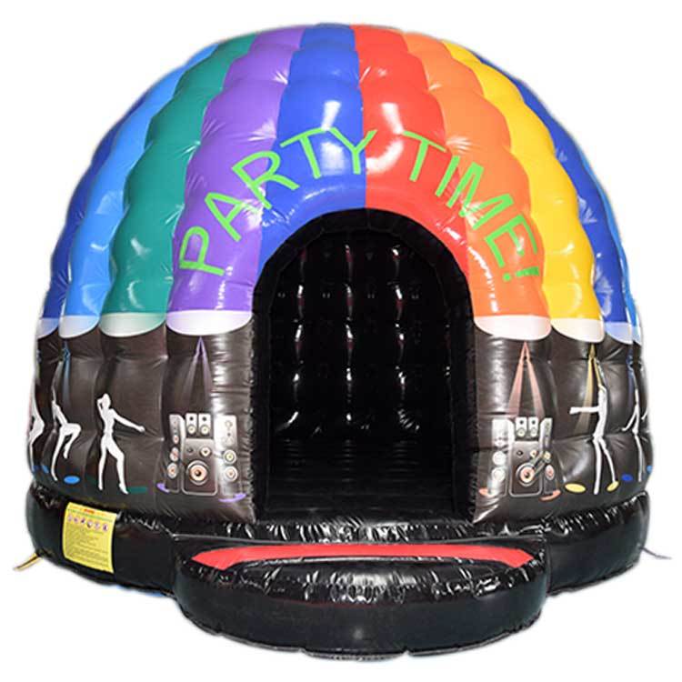 Inflatable Disco party time bouncy castle