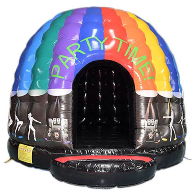 Inflatable Disco party time bouncy castle