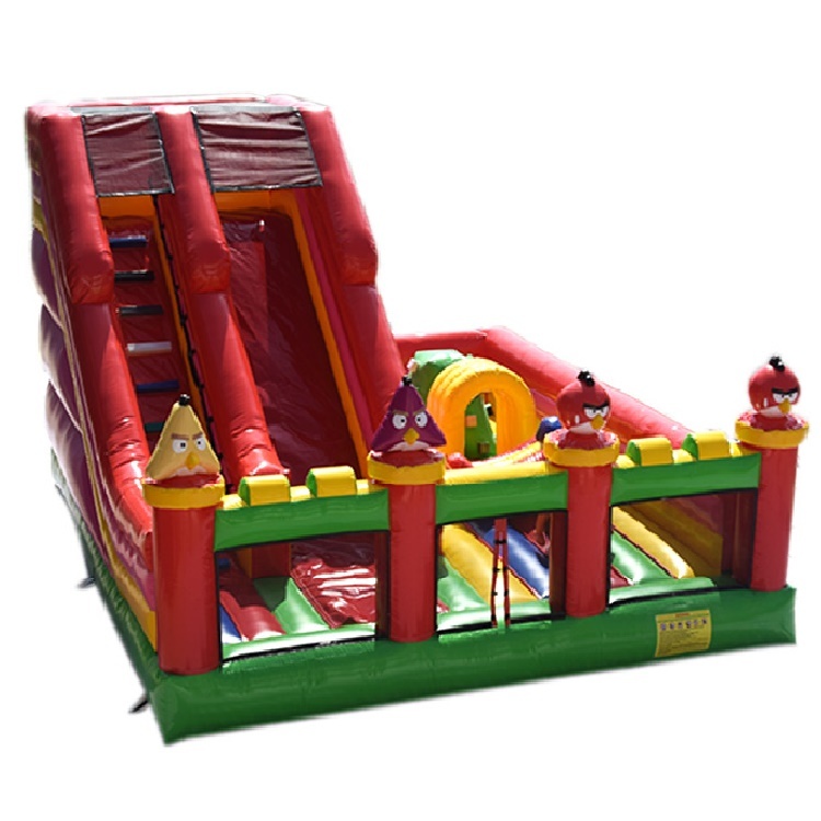 angry birds inflatable slide
