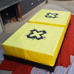 Zero Shock Inflatable Safety Landing Pad