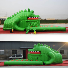 Snappy Crocodile inflatable slide