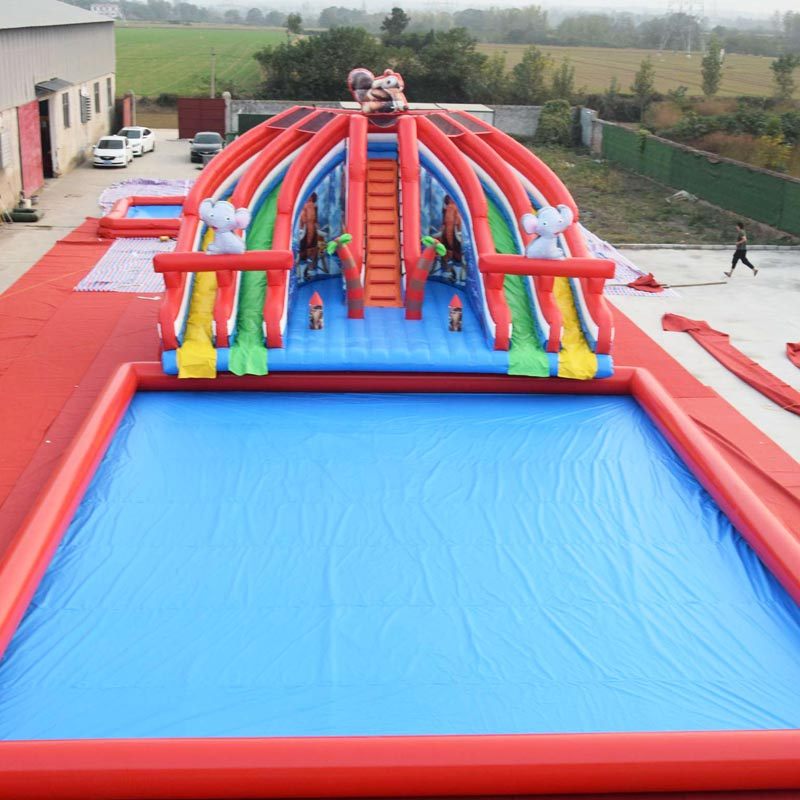 Ice Age Theme Large Inflatable Pool Water park