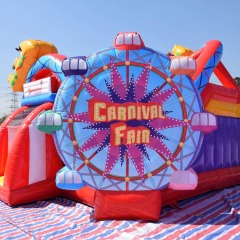 Ferris Wheel Inflatable bouncer playland