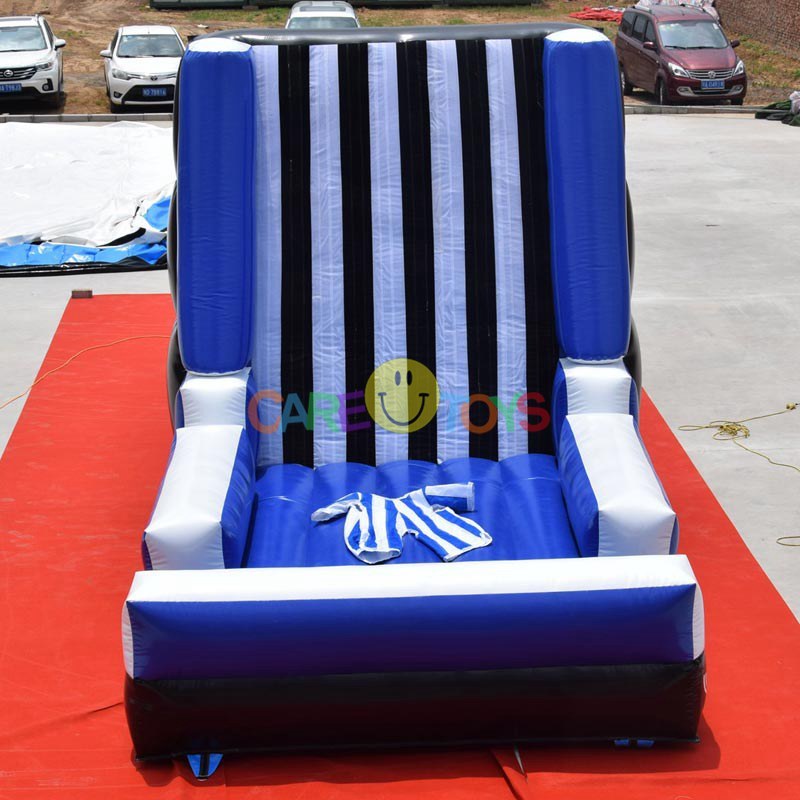 Blue/White Velcro Wall