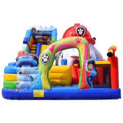 Paw Patrol Theme Inflatable Slide Playground