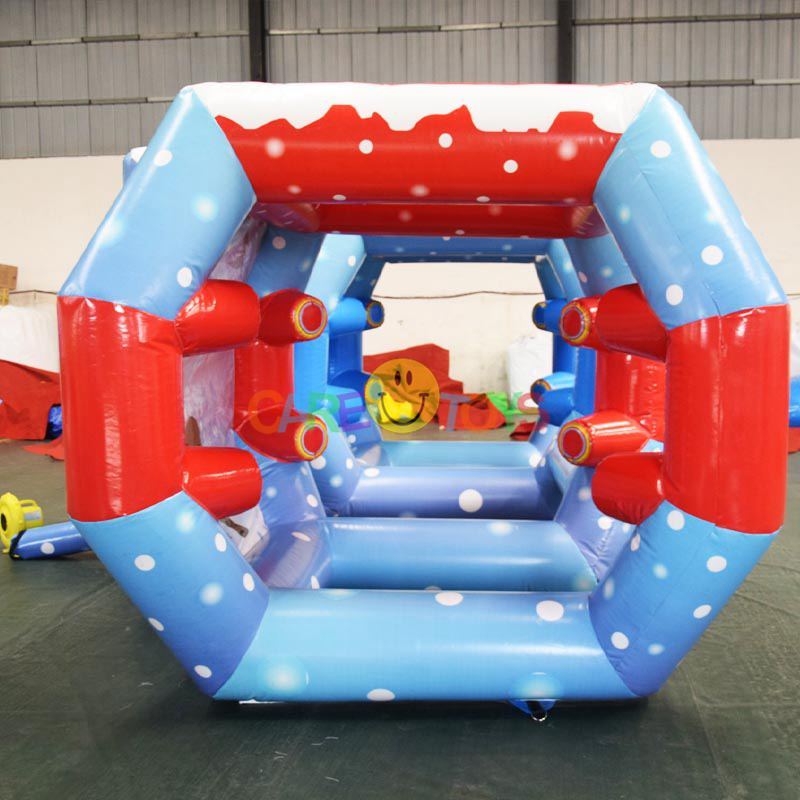 ninja theme inflatable IPS game