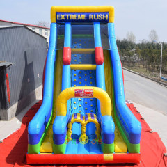 Extreme Vertical rush inflatable climbing slide