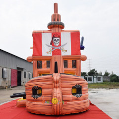 Giant Inflatable Pirate Ship slide