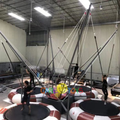 4 person Bungee jump game
