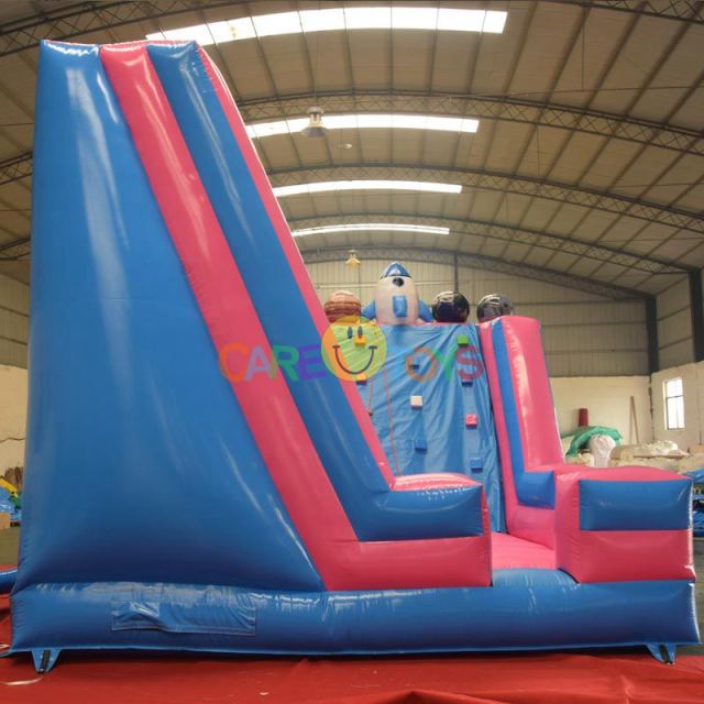 indoor children inflatable rock climbing game
