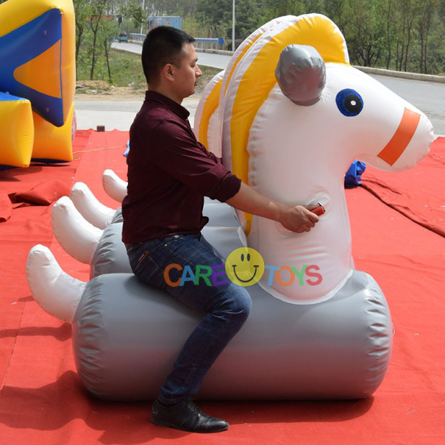 inflatable derby horse