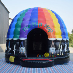 Inflatable Disco party time bouncy castle