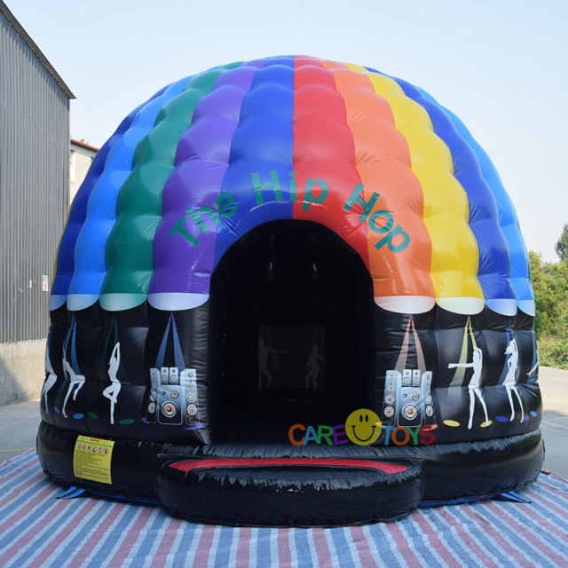 Inflatable Disco party time bouncy castle
