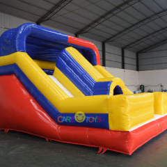 indoor dual lane mini inflatable slide