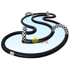 Go kart Inflatable race track
