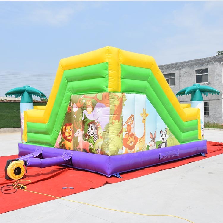 Jungle Animal Zoo Inflatable playland