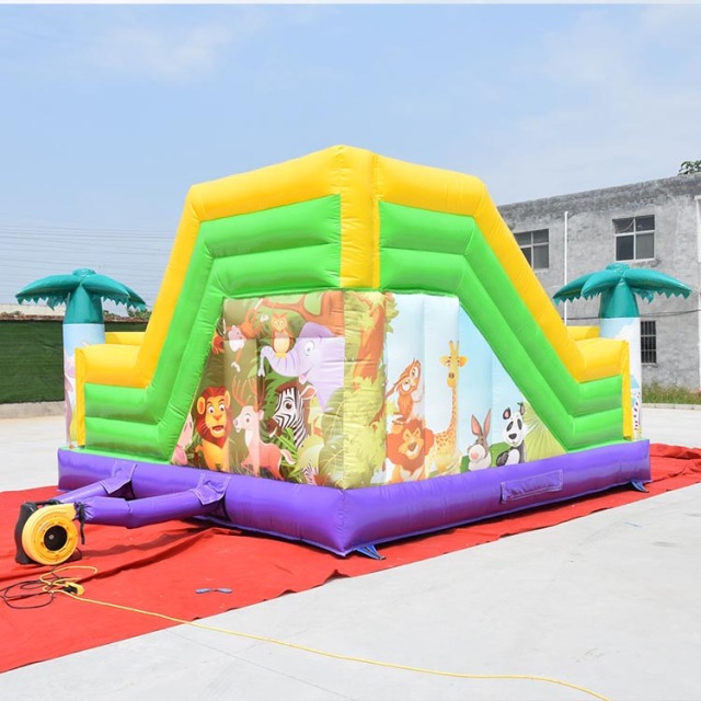 Jungle Animal Zoo Inflatable playland