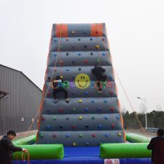 outdoor kids Inflatable climbing wall