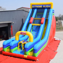 Extreme Vertical rush inflatable climbing slide