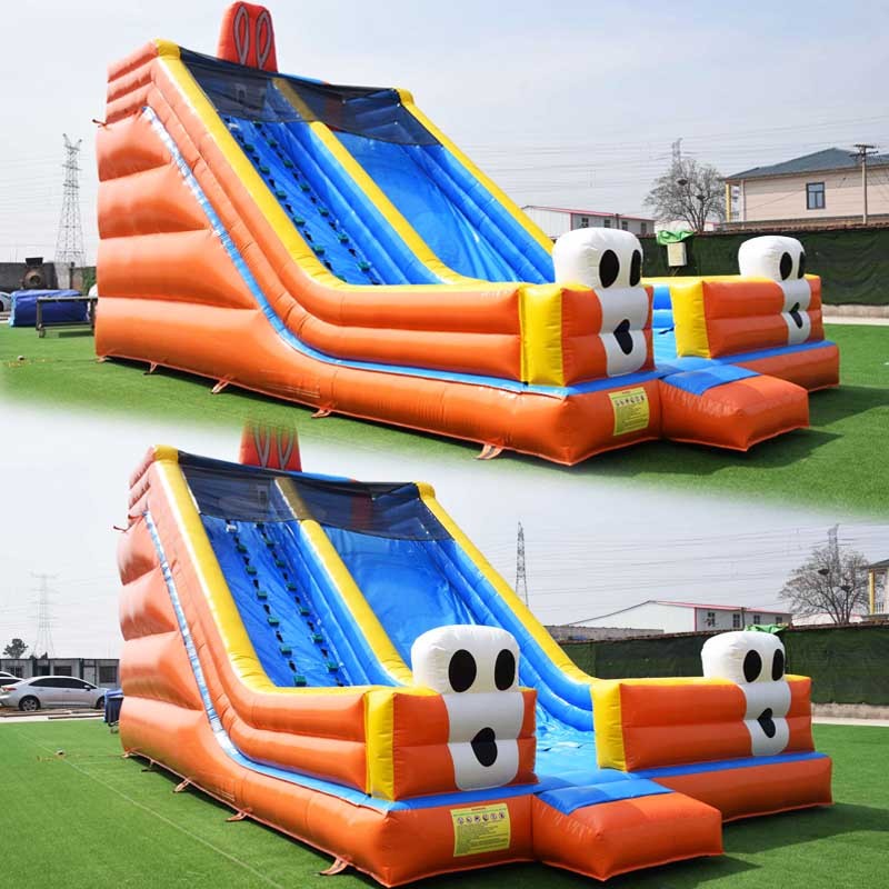 giant farm rubbit inflatable animal slide
