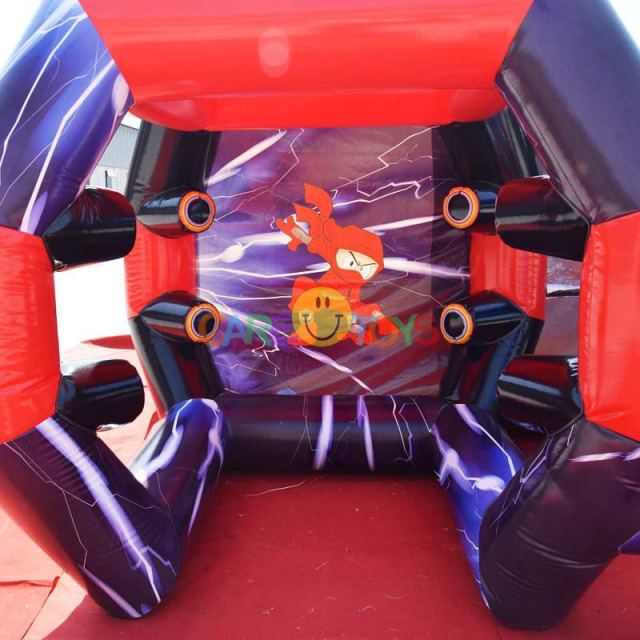 ninja theme inflatable IPS game