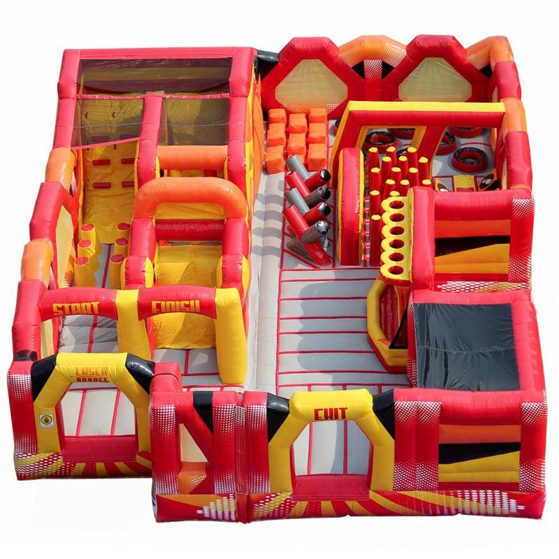 small indoor children inflatable theme park