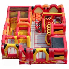 small indoor children inflatable theme park