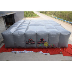 Inflatable laser tag maze