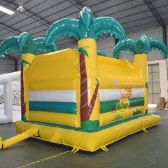 Jungle zoo bouncy castle