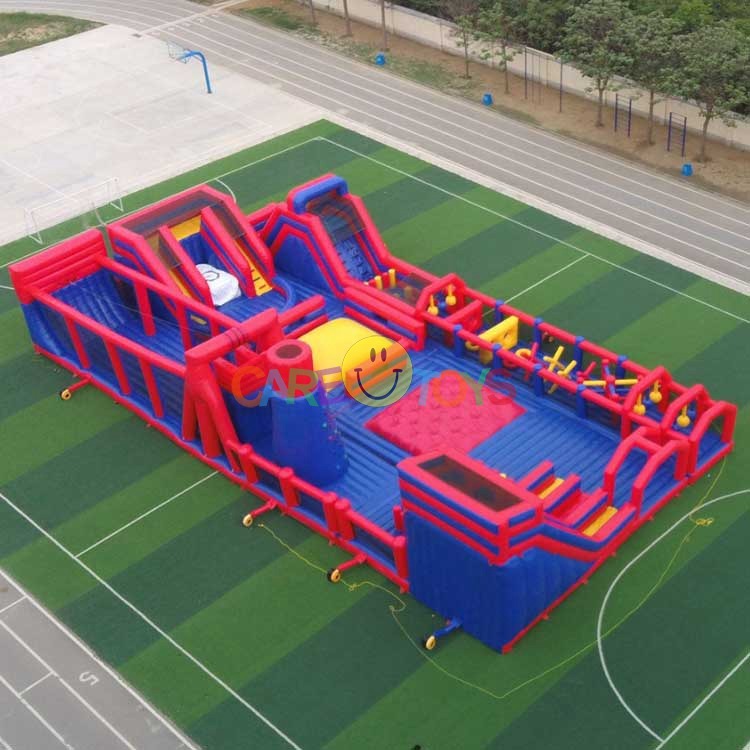 30x15m custom inflatable bounce park